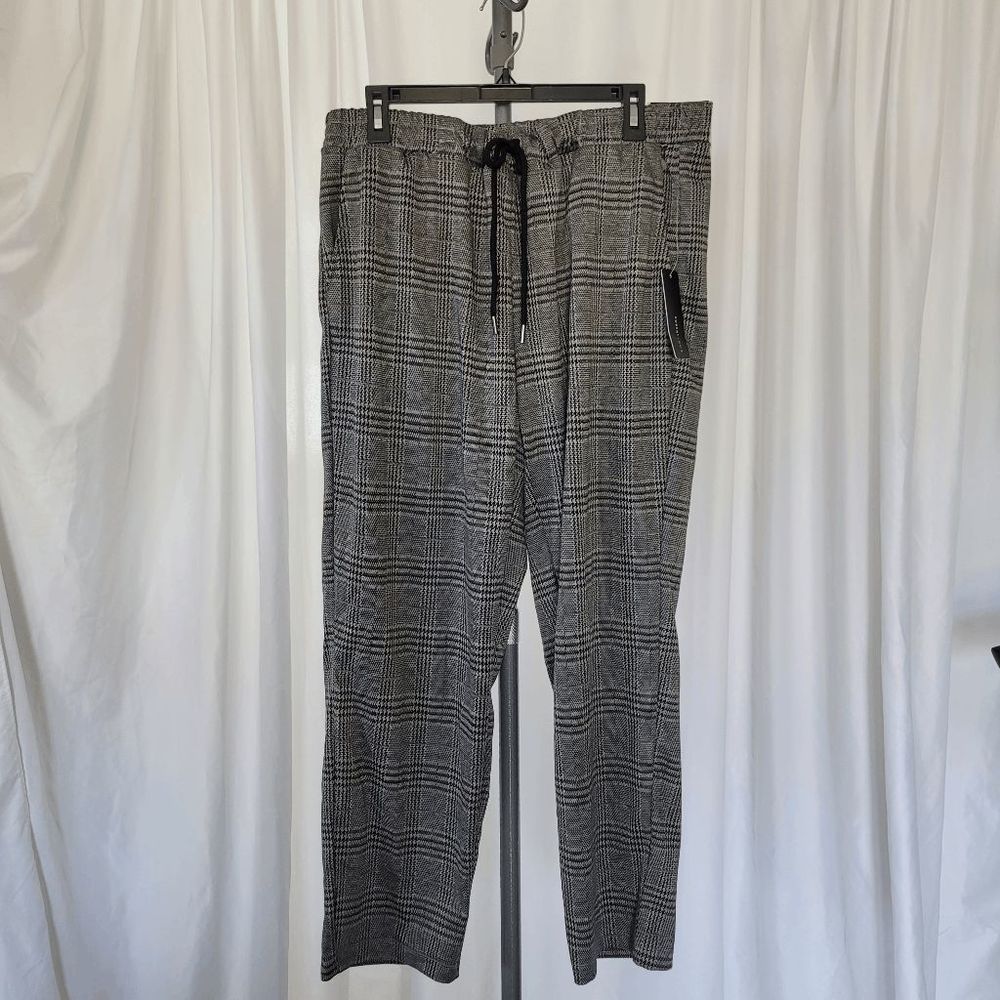 Robert louis womens multicolor plaid pullon dress pants size 2X - Picture 1 of 6